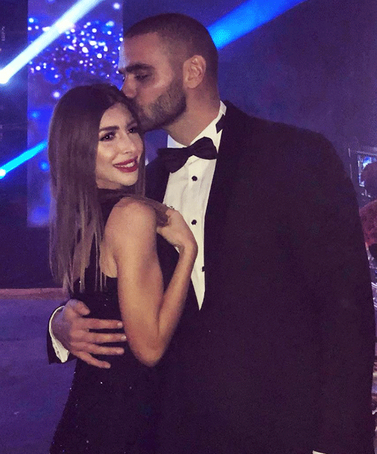 Hiba Youssef with her husband Firas Beirouti